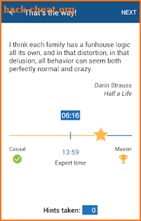 Acrostics Crossword Puzzles screenshot