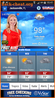 Action News Jax Weather screenshot