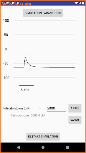 Action Potentials screenshot