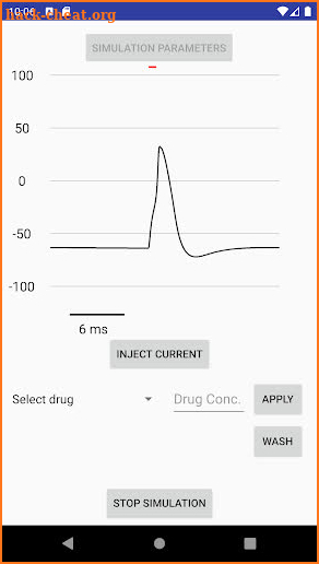 Action Potentials screenshot