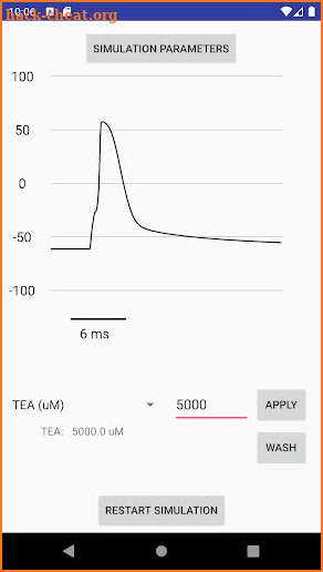 Action Potentials screenshot