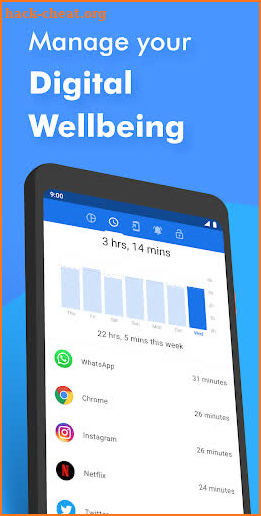 ActionDash: Digital Wellbeing & Screen Time helper screenshot