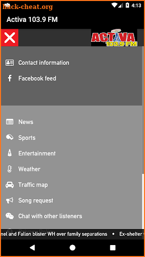 Activa 103.9 FM screenshot