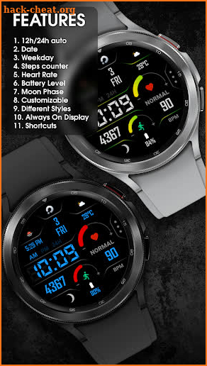 ACTIVE 11 - Digital Watch Face screenshot