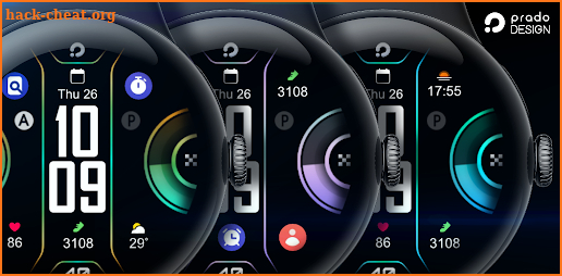 ACTIVE 55 Digital Watch Face screenshot