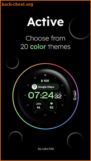 Active - Digital Watch Face screenshot