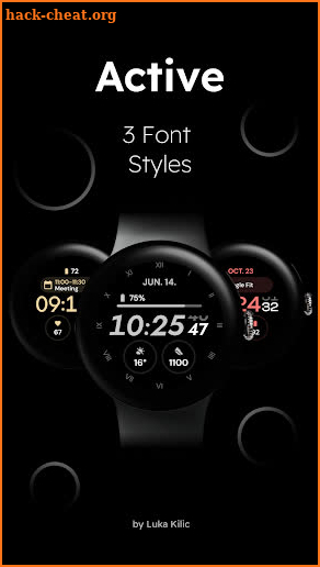 Active - Digital Watch Face screenshot