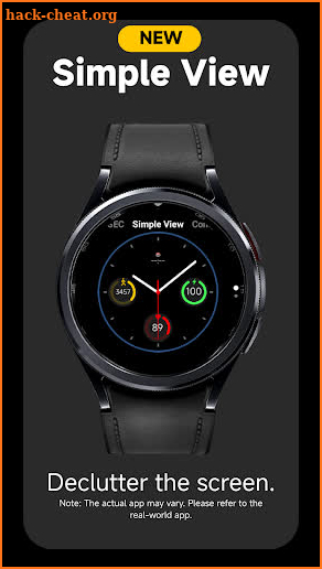 Active S Watch Face screenshot