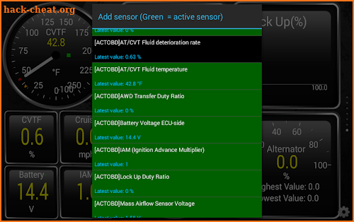 ActiveOBD TQ screenshot