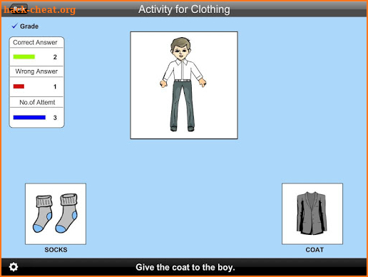 Activity for Clothing screenshot