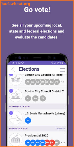 ActiVote screenshot