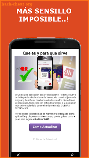 Actualizar VeQR screenshot