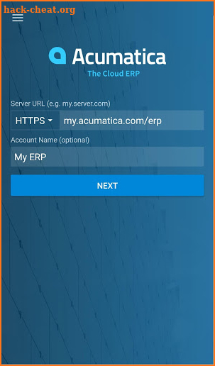 Acumatica screenshot