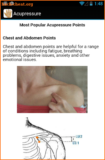 Acupressure Tips screenshot