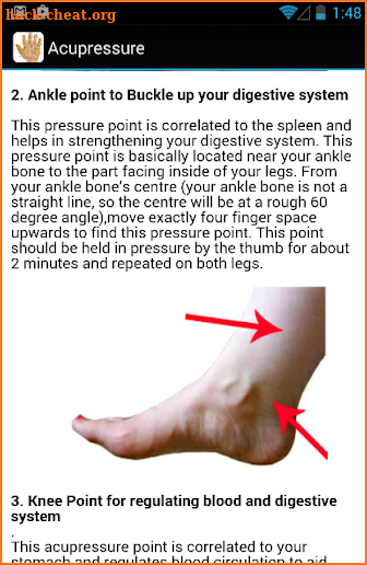 Acupressure Tips screenshot