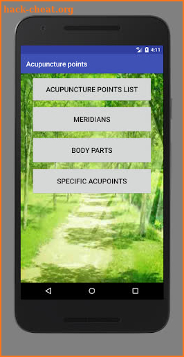 acupuncturepoint screenshot