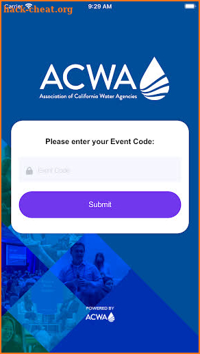 ACWA App screenshot