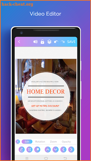 Ad Maker, Video Editor screenshot