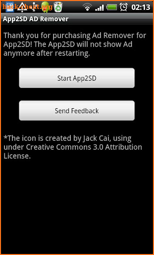 Ad Remove Plugin for App2SD screenshot