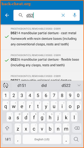 ADA CDT 2020 Dental Procedure Coding screenshot