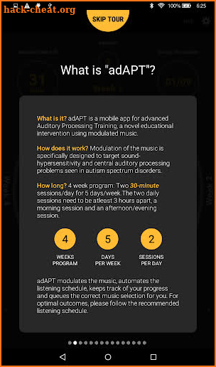 adAPT - Auditory Processing in Autism. screenshot