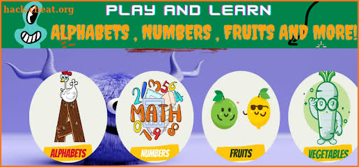 Adapted Monster Math & Reading screenshot