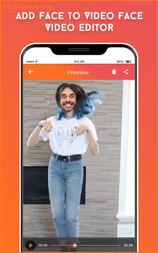 Add Face To Video - Face Video Editor screenshot