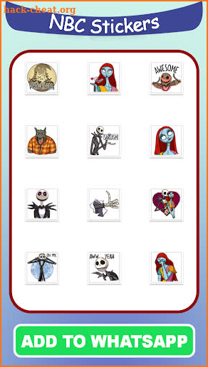 Addams Family Stickers for WhatsApp screenshot