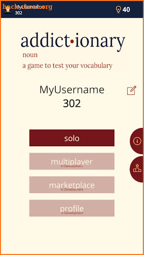 Addictionary 2: The Word Game screenshot