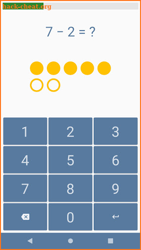 Addition and subtraction screenshot