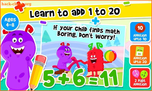 Addition & Subtraction for Kids - First Grade Math screenshot