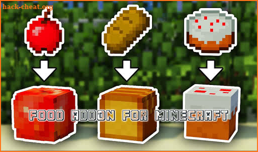 Addon Food Mod PE screenshot