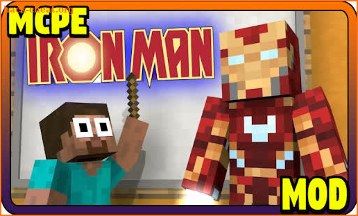 Addon Iron Man MCPE - Minecraft Mod screenshot