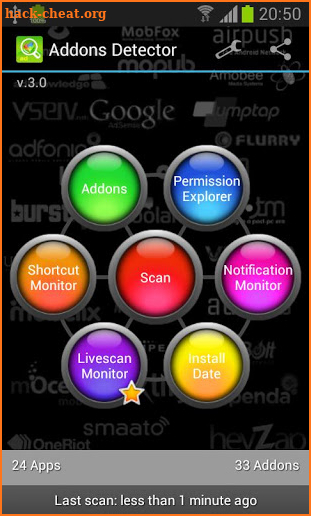 Addons Detector screenshot