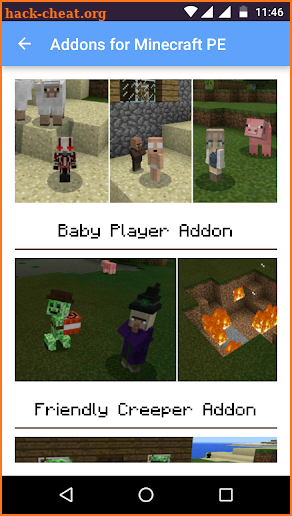 Addons for Minecraft PE screenshot