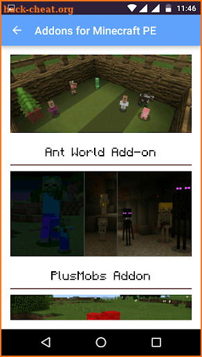 Addons for Minecraft PE screenshot