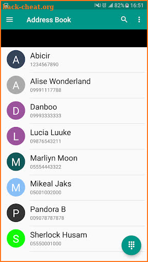 Address Book and Contacts Pro screenshot