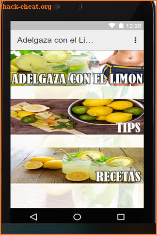 Adelgaza con el Limón screenshot