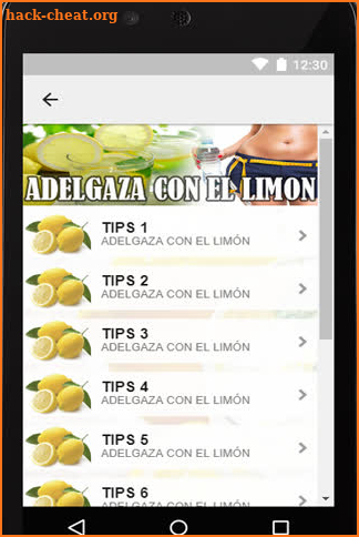 Adelgaza con el Limón screenshot