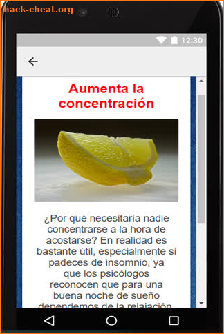 Adelgaza con el Limón screenshot