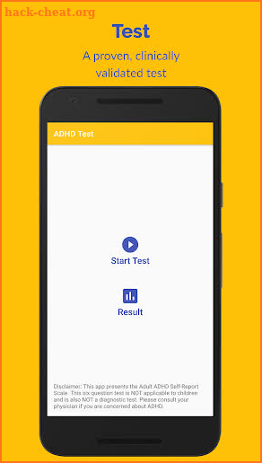 ADHD Test screenshot