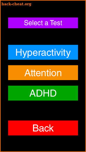 ADHD Test screenshot