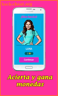 Adivina el personaje de Soy Luna screenshot