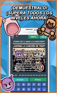 ADIVINA LA CANCIÓN DE TRAP screenshot