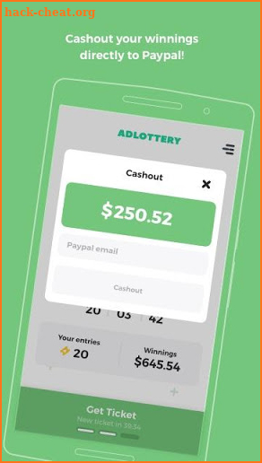 AdLottery screenshot