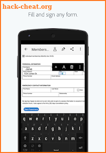Adobe Fill & Sign: Easy PDF Form Filler screenshot