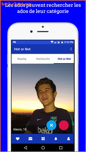 Adoife - Free Teen dating site screenshot