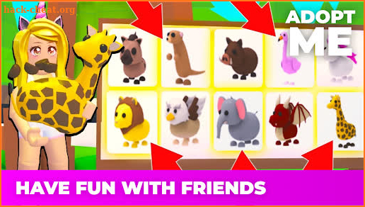 Adopt me pets for roblox screenshot