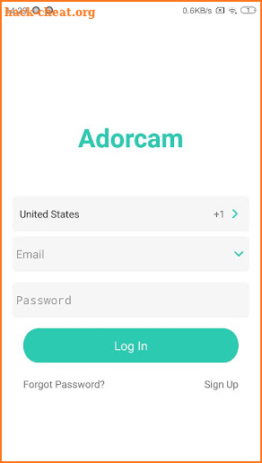 Adorcam screenshot