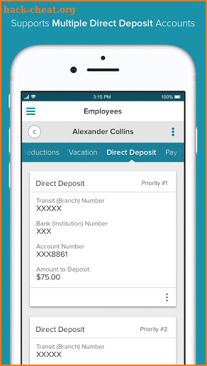 ADP Workforce Now On the Go screenshot